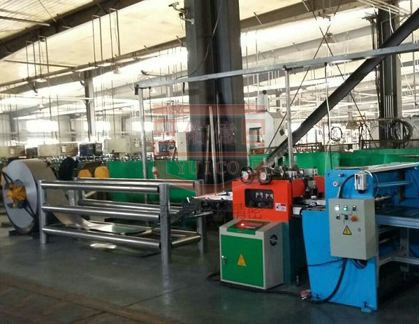 整平送料機安裝實(shí)例